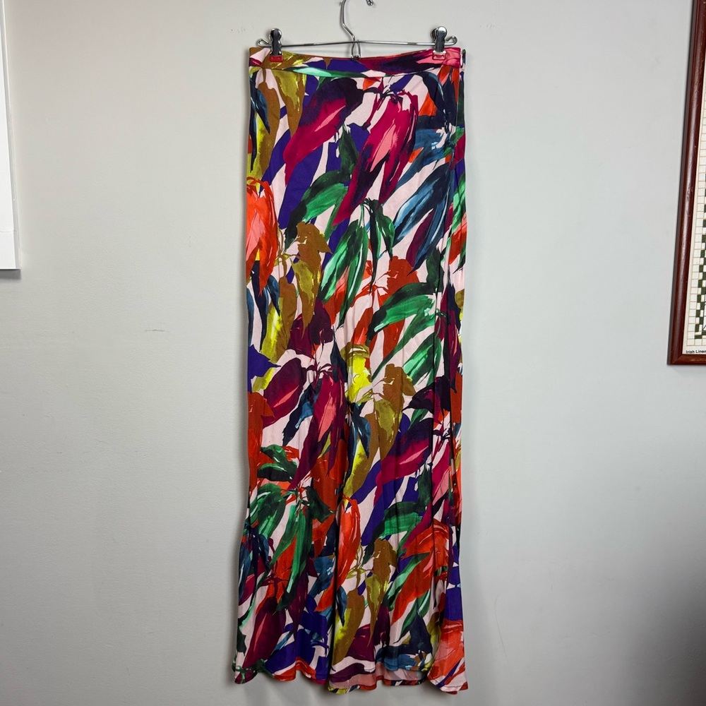 Trina Turk Floral Maxi Skirt sz 4